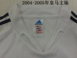 2004-2005 Real Madrid Home 1:1 Quality Retro Soccer Jersey