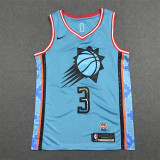Suns PAUL #3 Blue City Edition 1:1 Quality NBA Jersey 22/23
