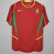 Portugal Home Red 1:1 Retro Soccer Jersey 2002
