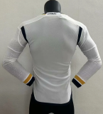 Real Madrid Home Long Sleeve Player 1:1 Quality Soccer Jersey 23/24