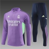 Real Madrid Training Purple Royal Blue 1:1 Quality Training Jersey 22/23