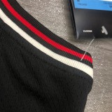 NBA Bulls crew neck black No.1 rose ribbon chip 1:1 Quality