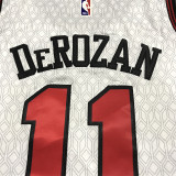 22/23 Bull DeRozan #11 White City Edition 1:1 Quality NBA Jersey