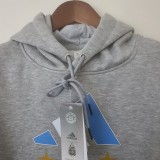 Casual T-shirt MESSI Gray #K000241 1:1 Quality