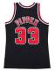 NBA Mitchell & Ness bull 33 black 1:1 Quality