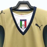 Italy Goalkeeper 1:1 Quality Retro Soccer Jersey 2006