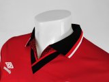 1994-1996 Manchester United Home Long sleeve 1:1 Quality Retro Soccer Jersey