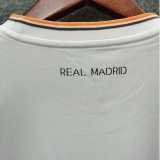 2013-2014 Real Madrid Home Long Sleeve 1:1 Quality Retro Soccer Jersey