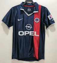 2001 PSG Home Fans 1:1 Quality Retro Soccer Jersey