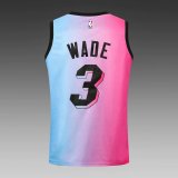 NBA Heat Wade No. 3 1:1 Quality