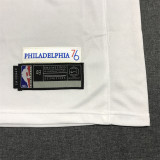 23 NBA 76ers MAXEY #0 White City Edition 1:1 Quality NBA Jersey