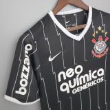 2011-2012 Retro Corinthians  Away Black 1:1 Quality Soccer Jersey