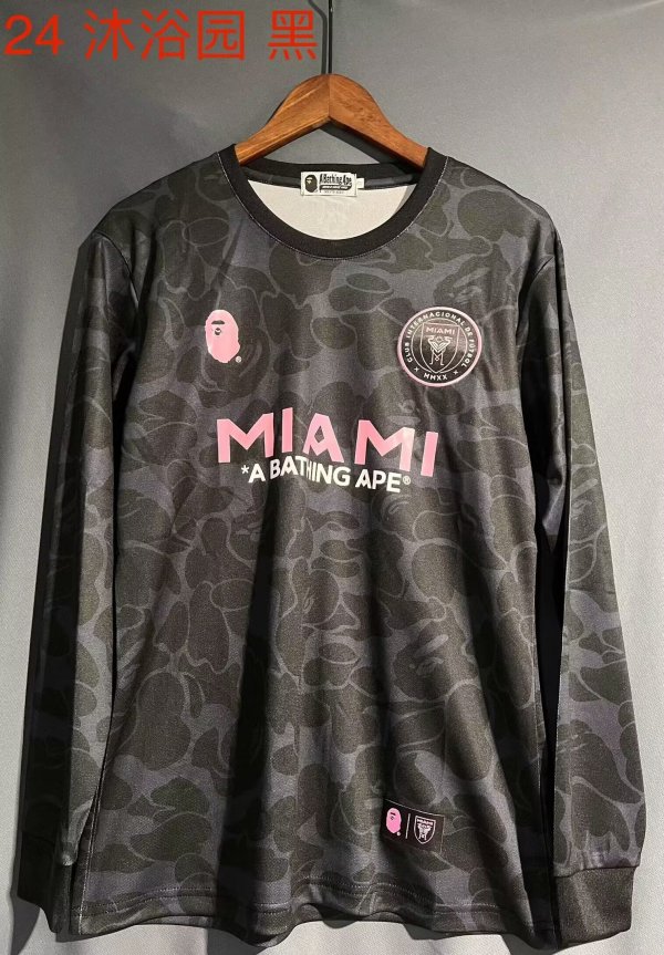 Inter Miami CF Long Sleeve Special Edition Fans 1:1 Quality Soccer Jersey 23/24