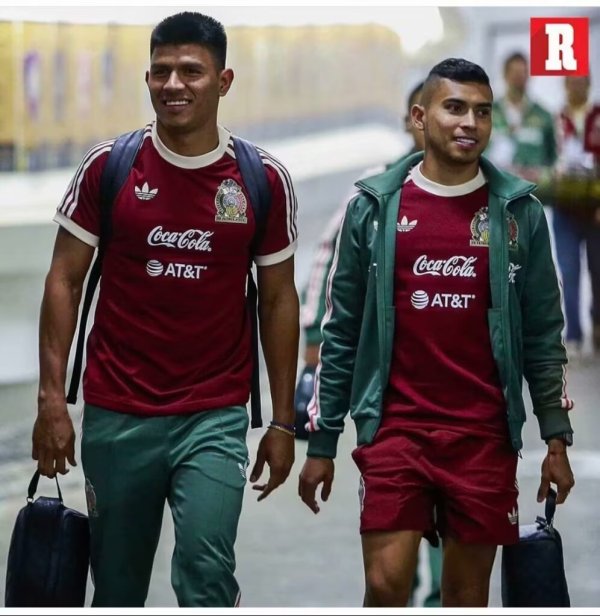 Mexico Red Chest With AD Fans 1:1 Quality Training Jersey 23/24