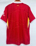 24/25 Liverpool Home Red Fans 1:1 Quality Soccer Jersey