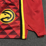 Hawks Red 1:1 Quality NBA Pants