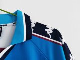 1997-1999 Manchester City Home 1:1 Retro Soccer Jersey
