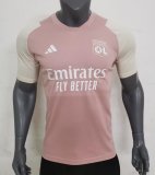 23/24 Lyon Training Pink Fans 1:1 Quality Soccer Jersey