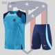Atletico Madrid Vest Training Suit Kit Blue 1:1 Quality Training Jersey 22/23