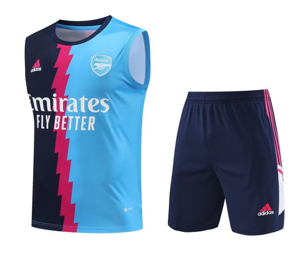 Arsenal Blue 1:1 Quality Training Vest(A-Set)23/24