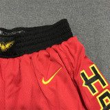 Hawks Red 1:1 Quality NBA Pants