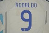 2006/2007 Real Madrid Home Long Sleeve 1:1 Quality Retro Soccer Jersey
