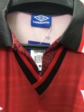 1994-1996 Manchester United Home 1:1 Quality Retro Soccer Jersey