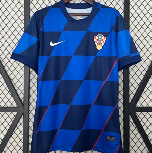 Croatia Away Fans 1:1 Quality Soccer Jersey 24/25