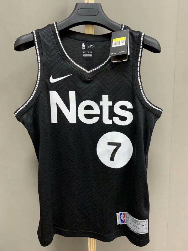 NBA Nets home Durant No.7 1:1 Quality new season