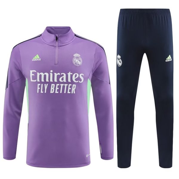 Real Madrid Training Purple Royal Blue 1:1 Quality Training Jersey 22/23