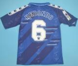 1994-1996 Retro Real Madrid Away Blue 1:1 Quality Soccer Jersey
