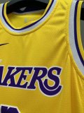 NBA Laker yellow Davis No.3 1:1 Quality