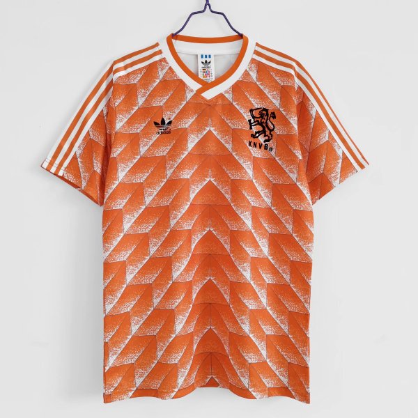 Netherlands Home 1:1 Quality Retro Soccer Jersey 1988