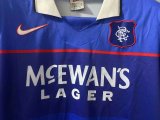 1997-1999 Rangers Home 1:1 Retro Soccer Jersey