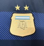 2014 Argentina Away Retro Soccer Jersey