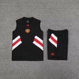 23/24 Manchester UnitedRed Black 1:1 Quality Training Vest（A-Set）