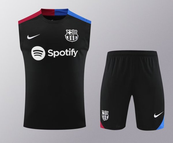 Barcelona Black 1:1 Quality Training Vest(A-Set)24/25
