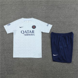 22/23 PSG Training Suit Gray 1:1 Quality Training Shirt