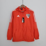 Sao Paulo Red Windbreaker 2022