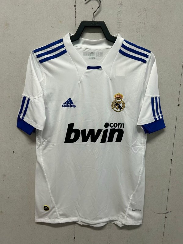 Real Madrid Home 1:1 Quality Retro Soccer Jersey 2010/2011