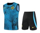 Inter Milan Blue 1:1 Quality Training Vest（A-Set）23/24