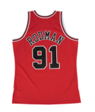NBA Mitchell & Ness bull 91 red 1:1 Quality