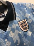 1990 England Away 1:1 Quality Retro Soccer Jersey