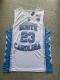 NBA North Carolina #23 white shirt 1:1 Quality