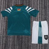 Germany Away 1:1 Kids Retro Soccer Jersey 1996