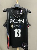 NBA Nets Harden No.13 1:1 Quality
