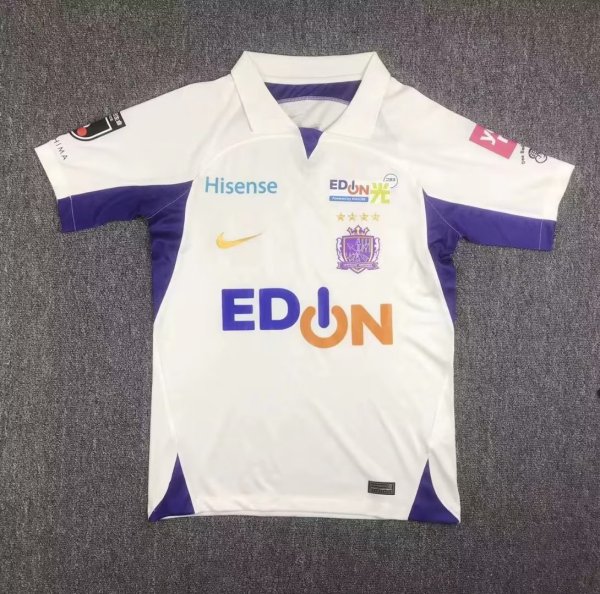 23/24 Sanfrecce Hiroshima Away Fans 1:1 Quality Soccer Jersey（广岛三箭）