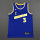 22/23 Warriors POOLE #3 Blue 1:1 Quality Retro NBA Jersey