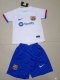 Barcelona Away White Kids Soccer Jersey 23/24