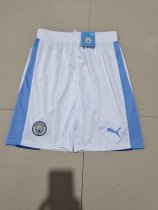 23/24 Manchester City Home White Shorts